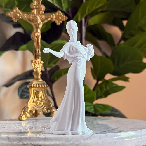 St Martha Statue from St. Martha's in Murrieta, CA – Hope with Jesus
