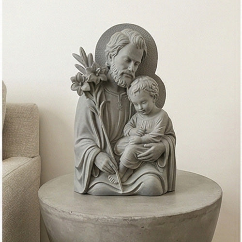St Joseph and Baby Jesus Statue