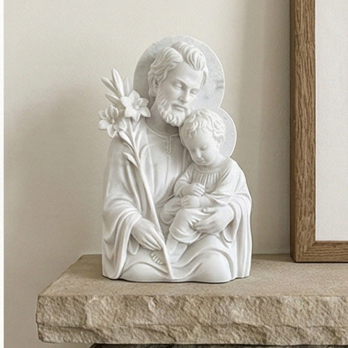 St Joseph and Baby Jesus Statue
