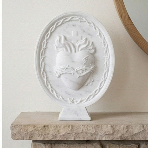 Sacred Heart of Jesus Plate with Base