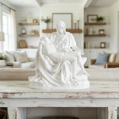 Mary Holding Jesus Pietà Statue