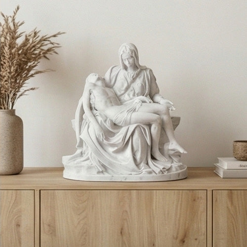 Mary Holding Jesus Pietà Statue