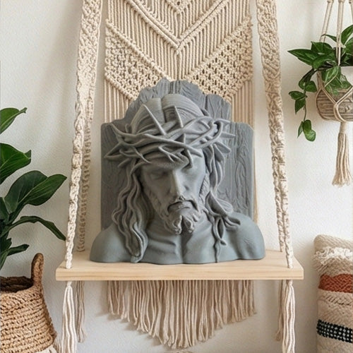 Jesus with Crown of Thorns Upper Body statue