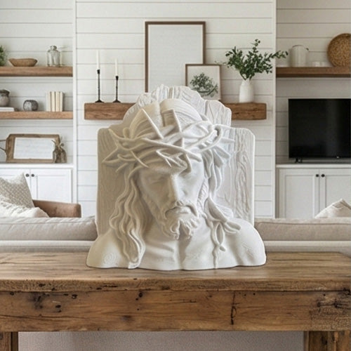 Jesus with Crown of Thorns Upper Body statue