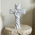 Holy Family Woven Cross