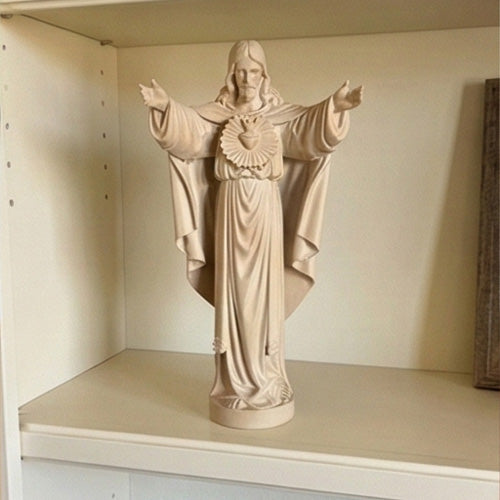 Jesus Sacred Heart Outstretched Arms Statue