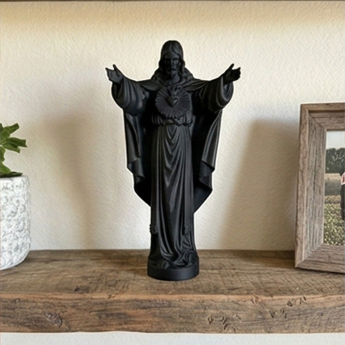 Jesus Sacred Heart Outstretched Arms Statue