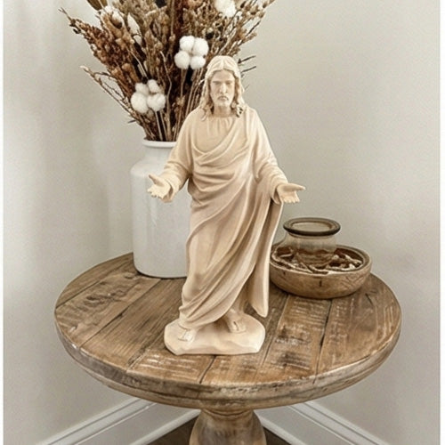 Jesus Christ with Open Arms Statue