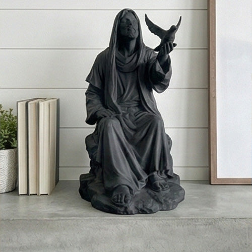 Jesus Dove Statue