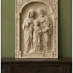Holy Family Portrait Relief