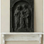 Holy Family Portrait Relief