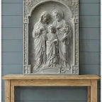 Holy Family Portrait Relief