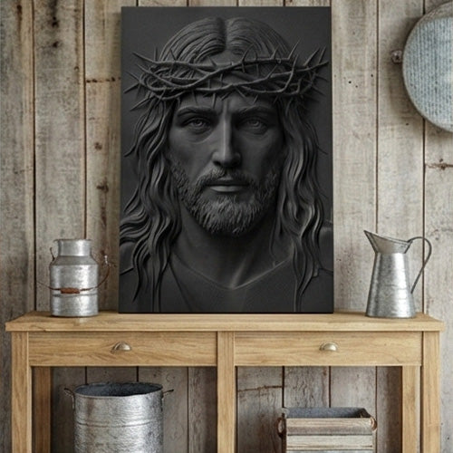 Jesus Portrait Relief