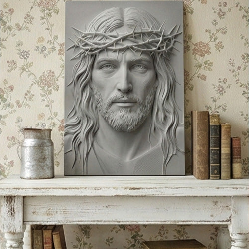 Jesus Portrait Relief