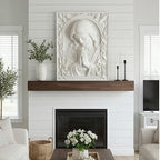 Jesus praying relief wallart