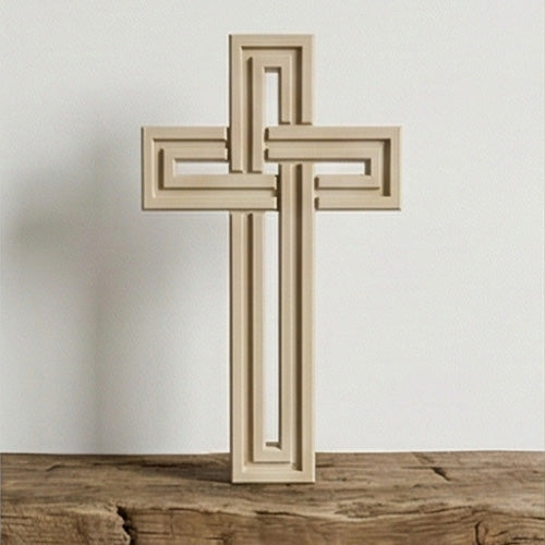 Standing Woven Cross
