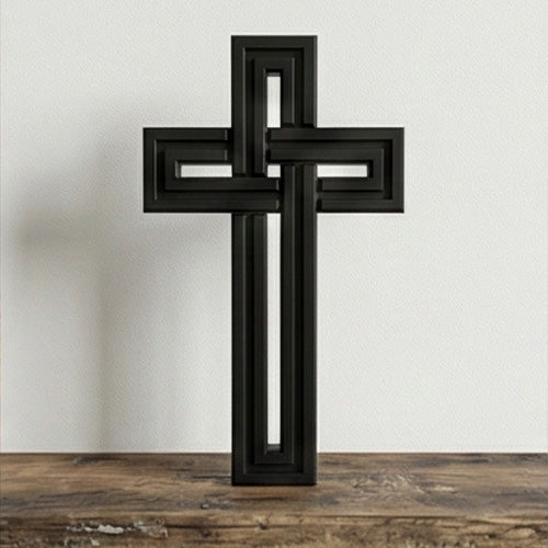 Standing Woven Cross