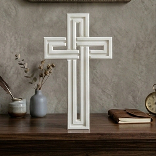 Standing Woven Cross