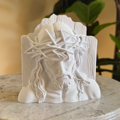 Jesus with Crown of Thorns Upper Body statue